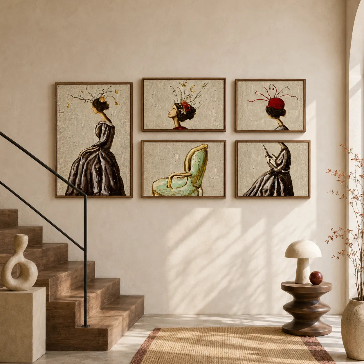 Whimsical Muse Gallery Wall (Including 5 Piece)