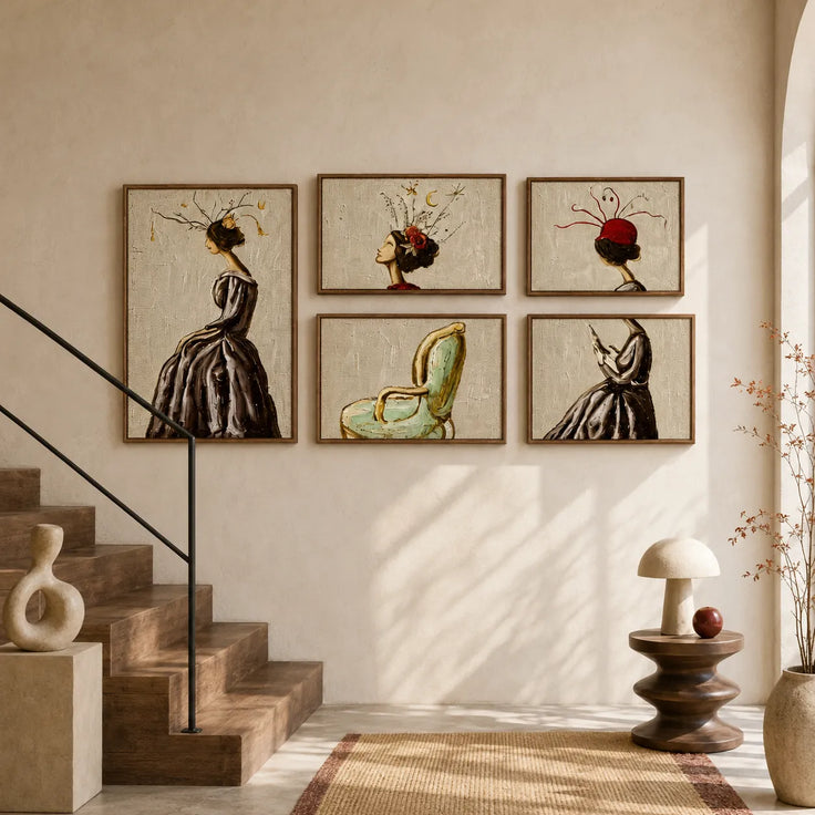 Whimsical Muse Gallery Wall (Including 5 Piece)