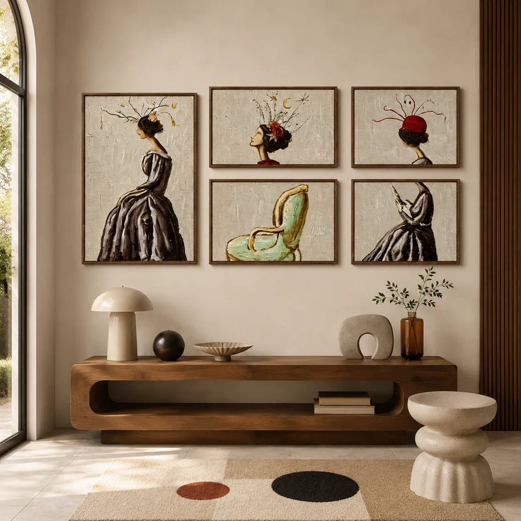 Whimsical Muse Gallery Wall (Including 5 Piece)