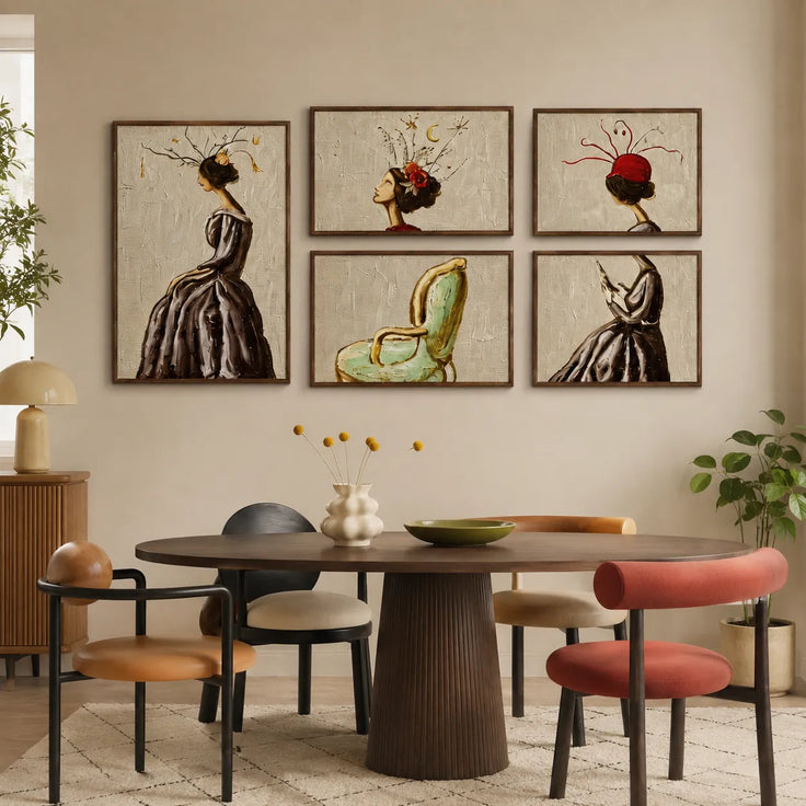 Whimsical Muse Gallery Wall (Including 5 Piece)