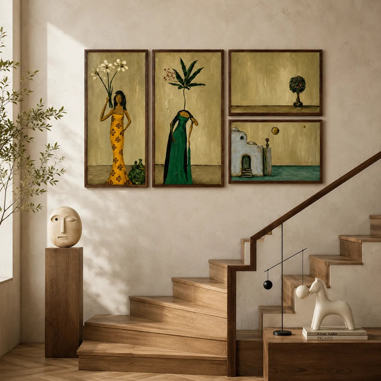 Botanical Muse Gallery Wall (Including 4 Piece)