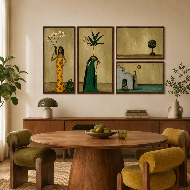 Botanical Muse Gallery Wall (Including 4 Piece)