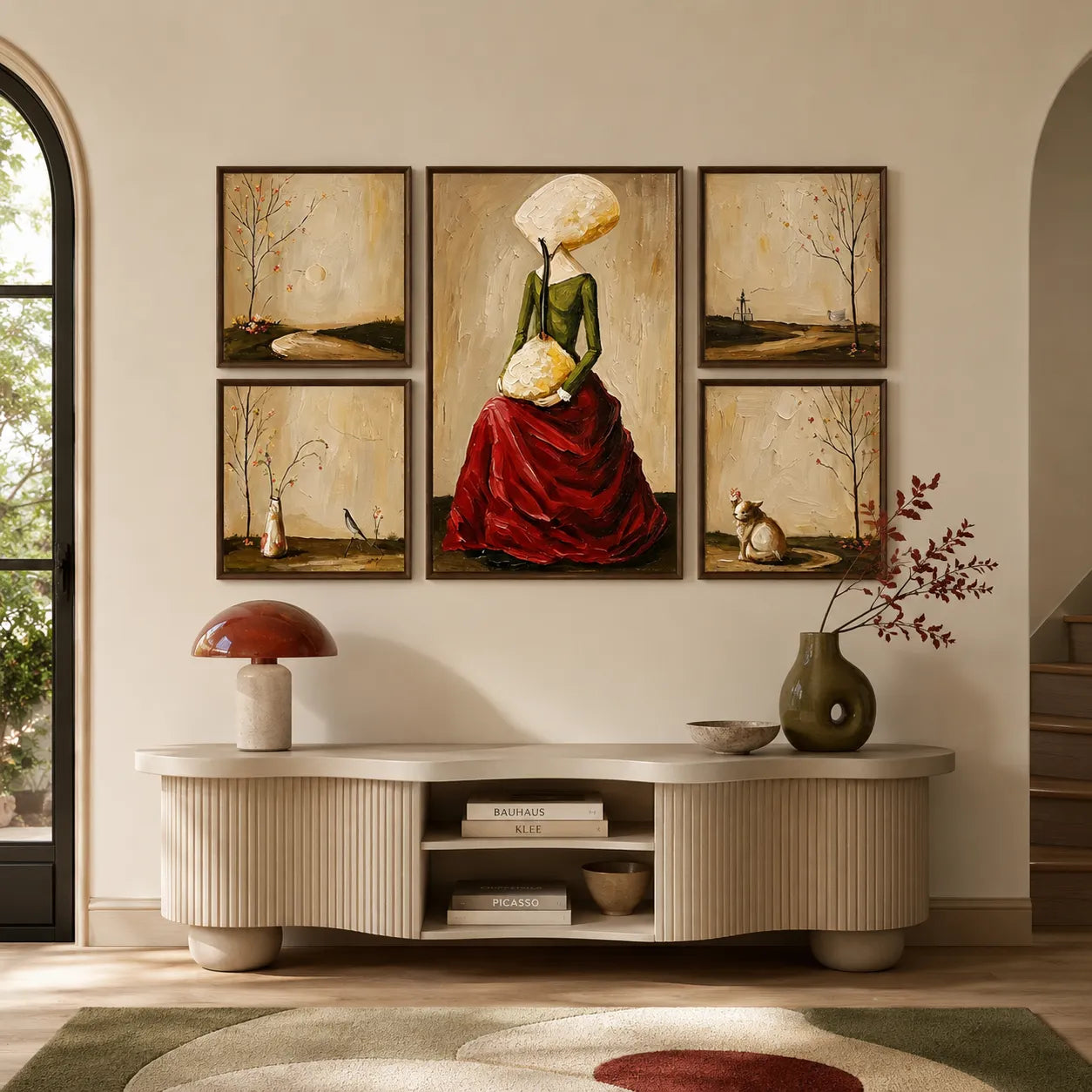The Quiet Offering Gallery Wall (Including 5 Piece)