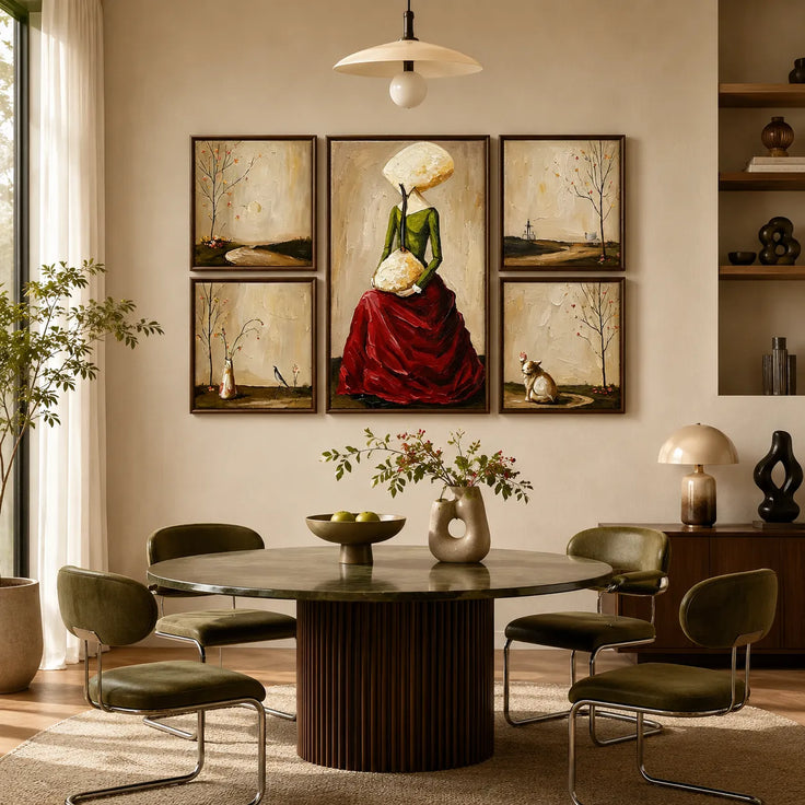The Quiet Offering Gallery Wall (Including 5 Piece)