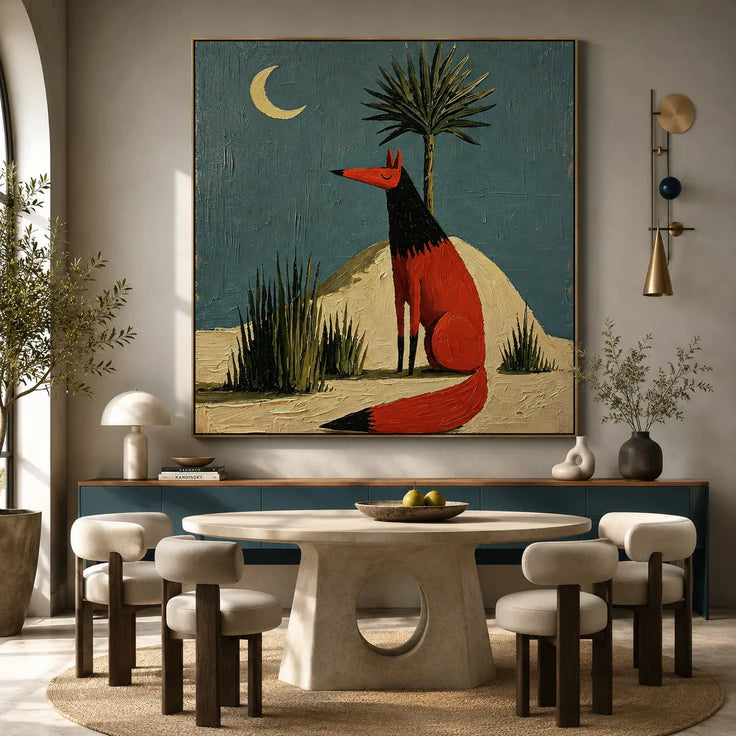 Moonlit Desert Fox