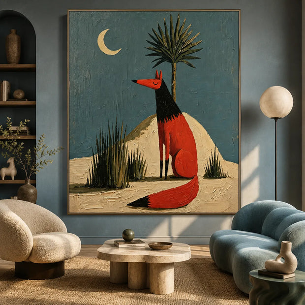 Moonlit Desert Fox