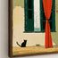 The Cat by the Crimson Curtain