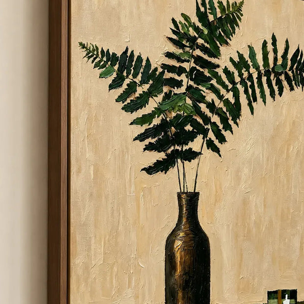Botanical Shadow Vase