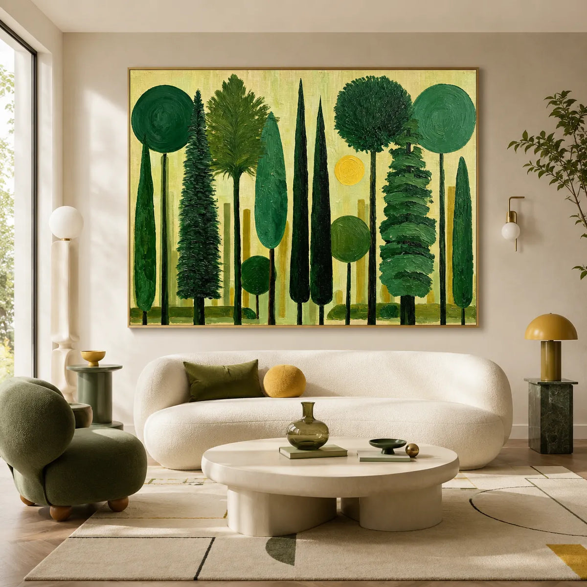 Modern Topiary Garden