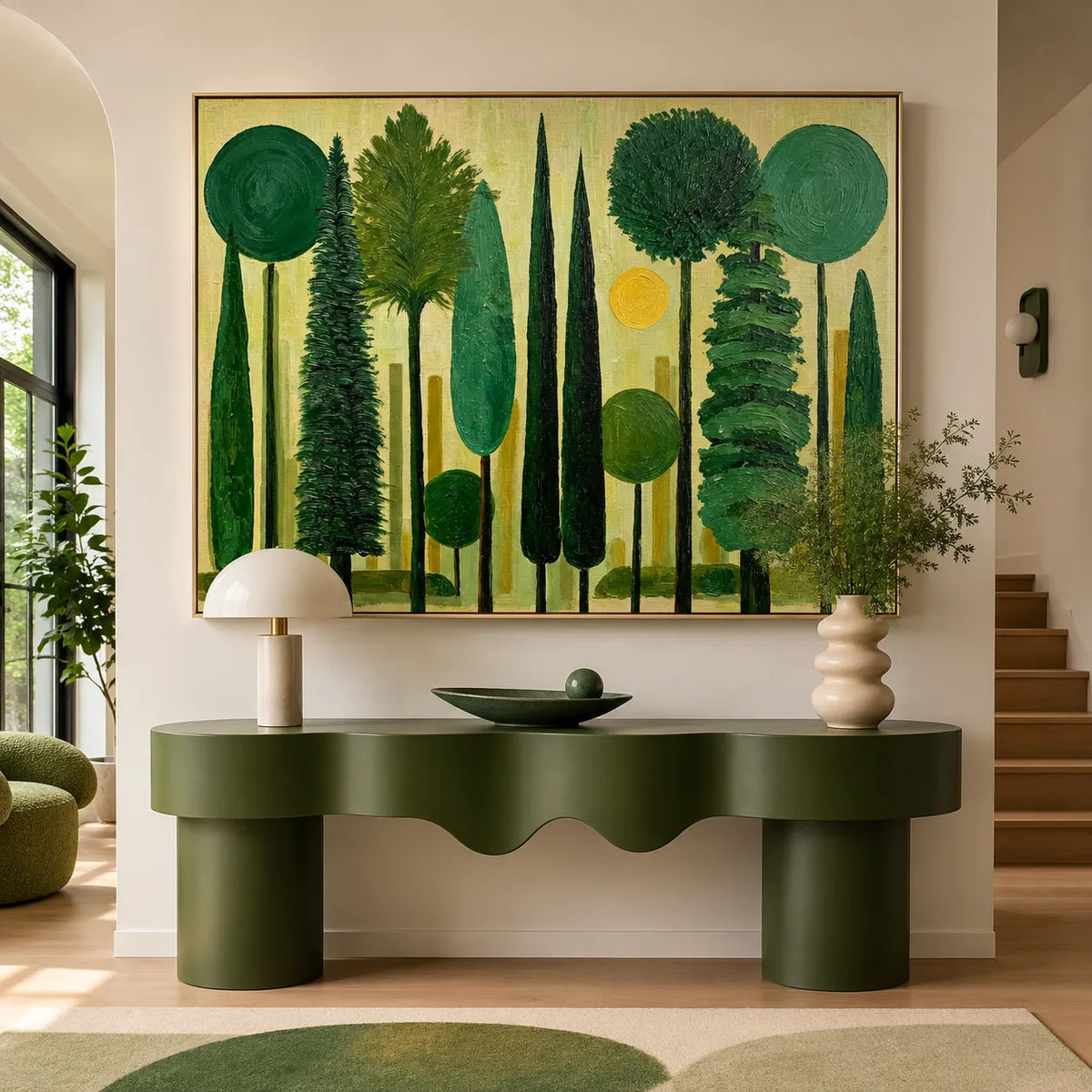 Modern Topiary Garden