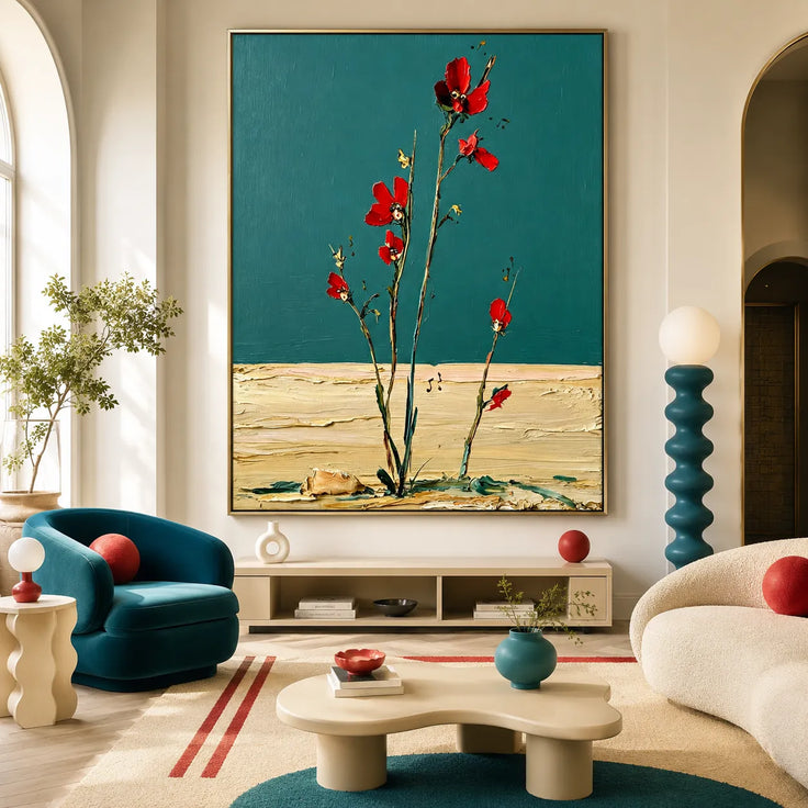 Crimson Wildflower