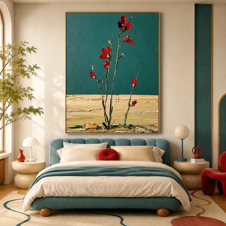 Crimson Wildflower