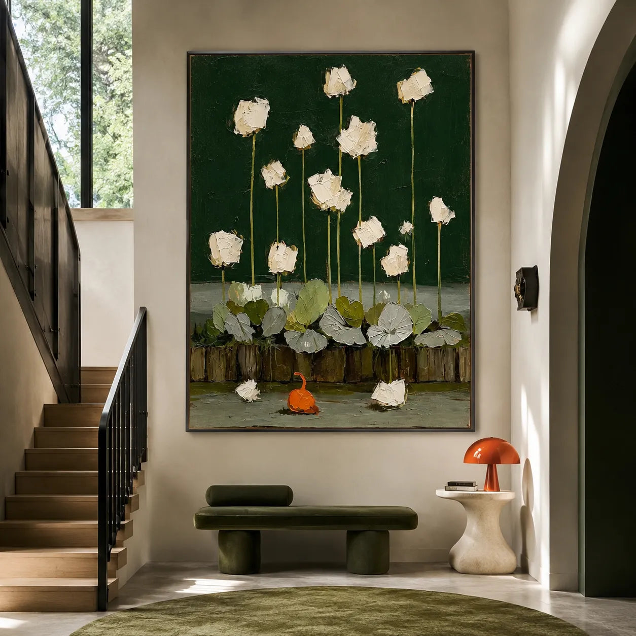 Moonlit Lotus Garden