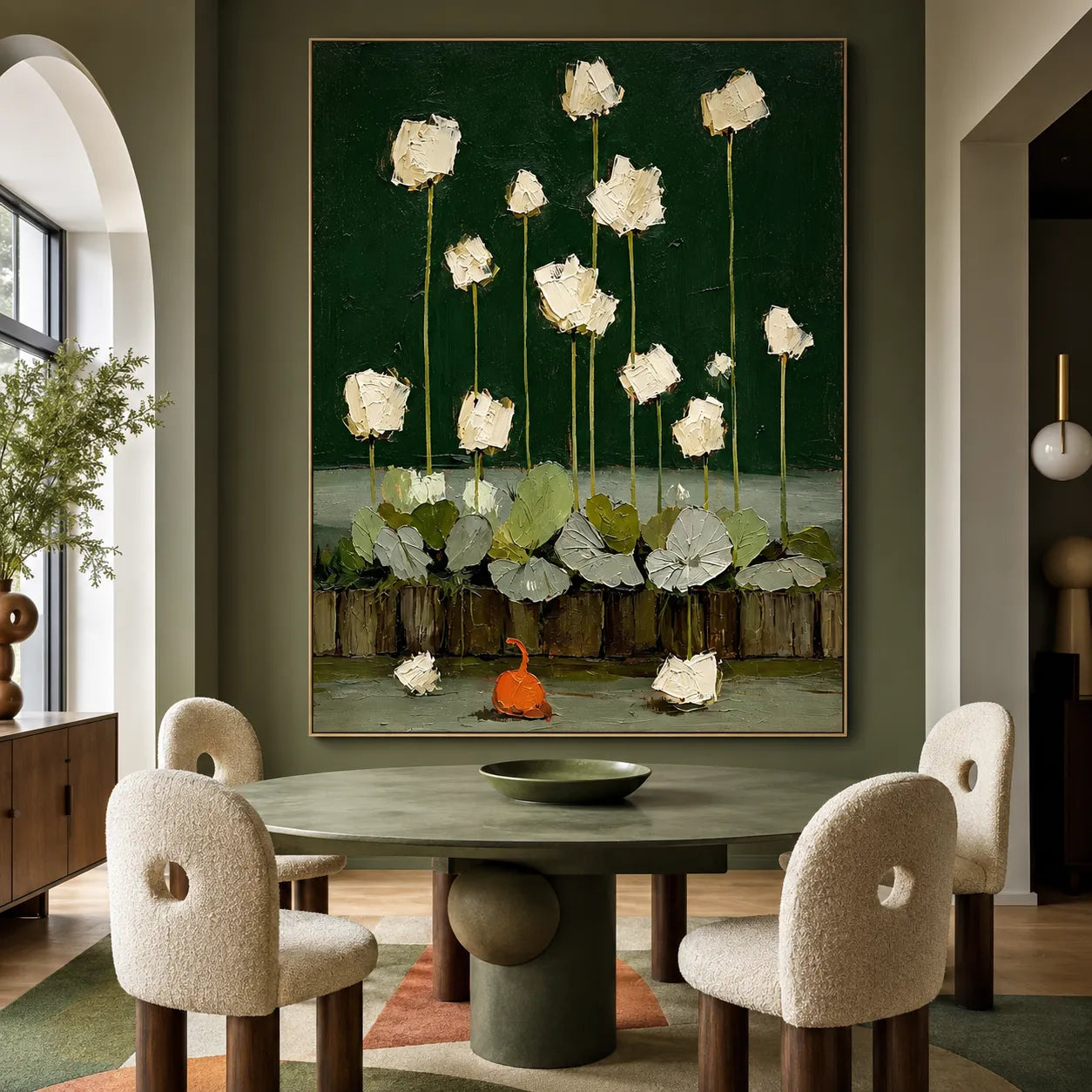 Moonlit Lotus Garden