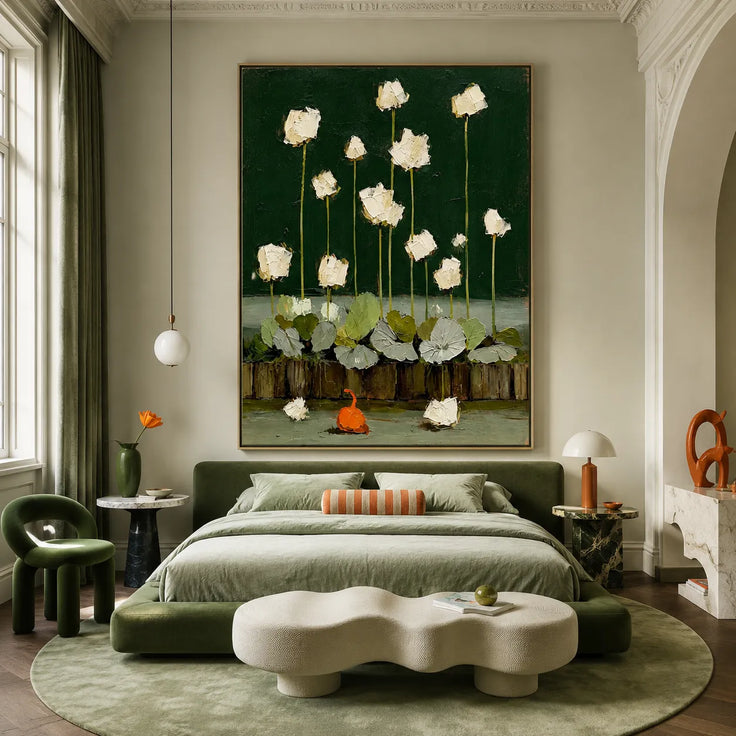 Moonlit Lotus Garden