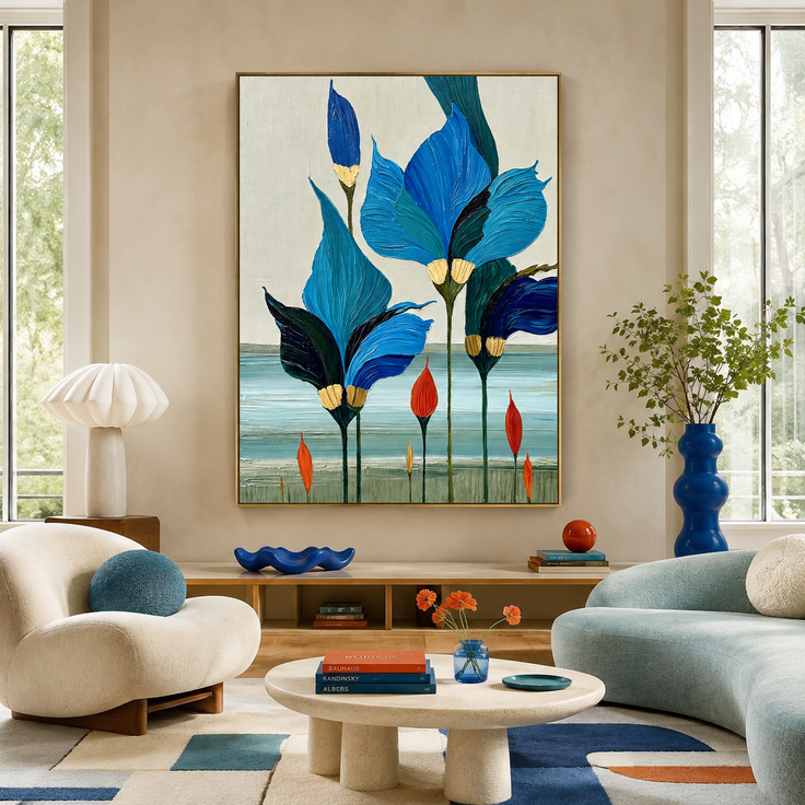 Coastal Blue Bloom