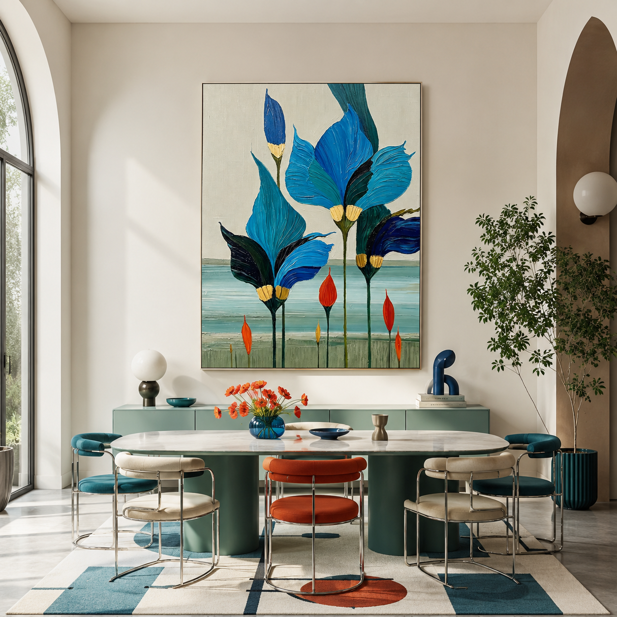 Coastal Blue Bloom