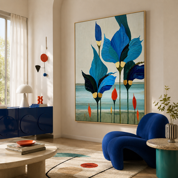 Coastal Blue Bloom