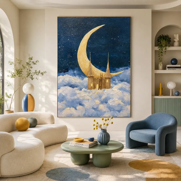 Moon Castle in the Clouds
