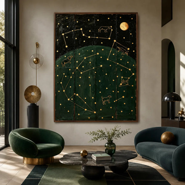 Celestial Constellation Earth
