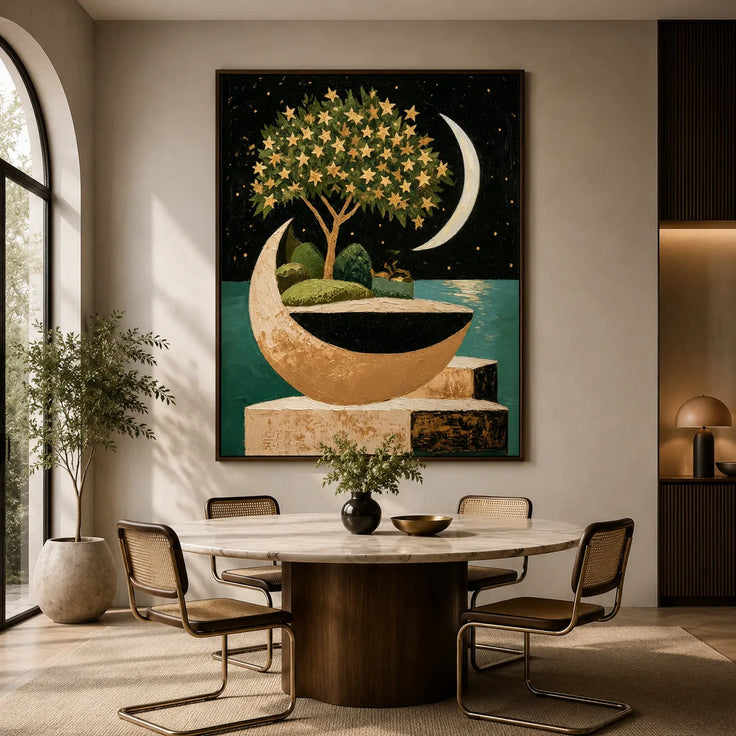 Moonlit Star Tree