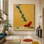 Scarlet Chair & Stairway
