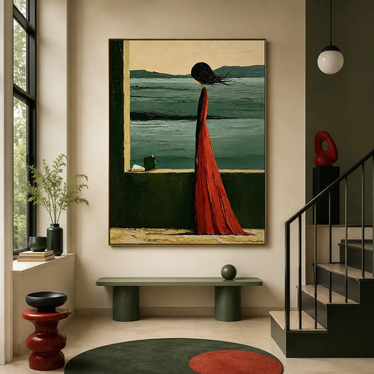 Woman by the Sea