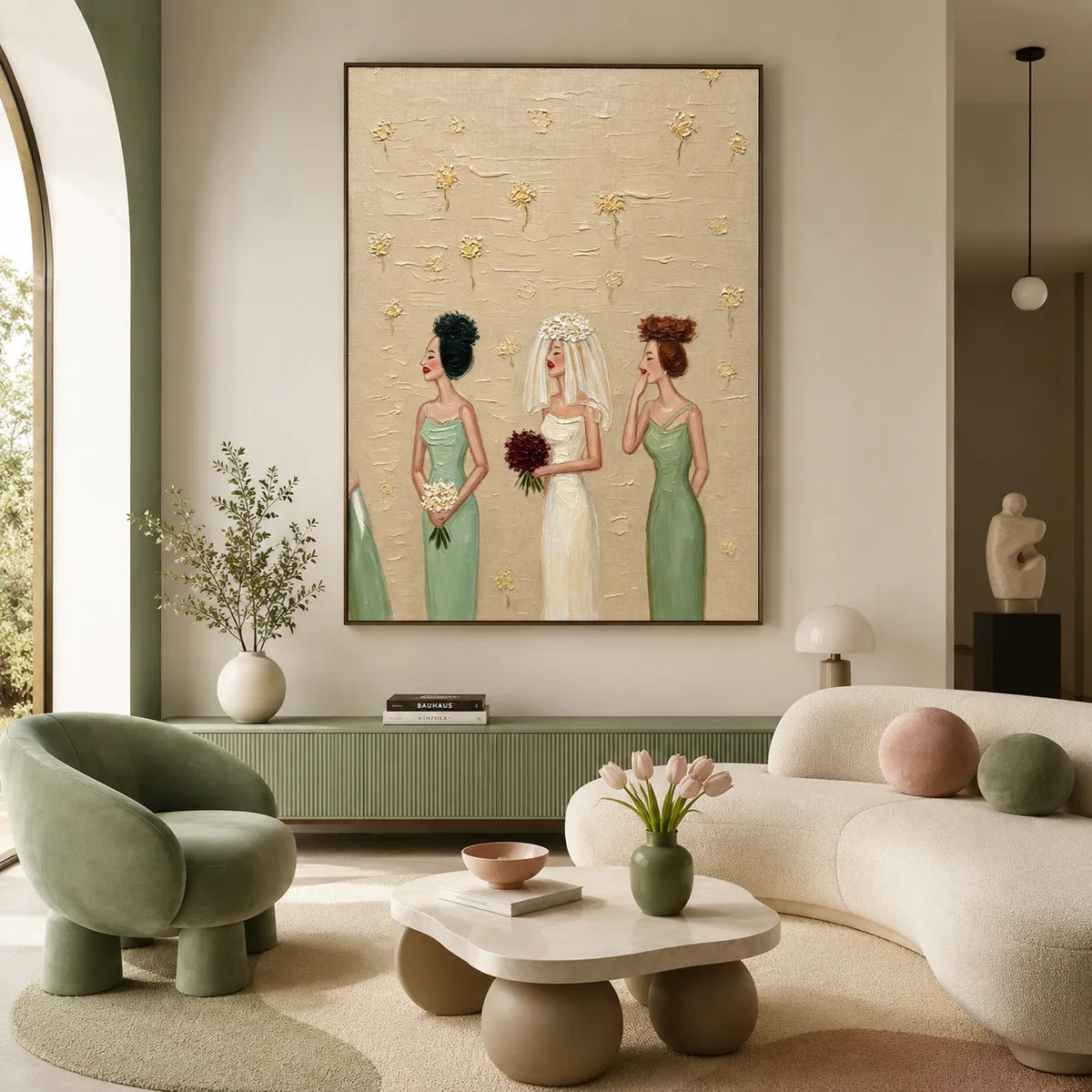 Bridal Garden Trio