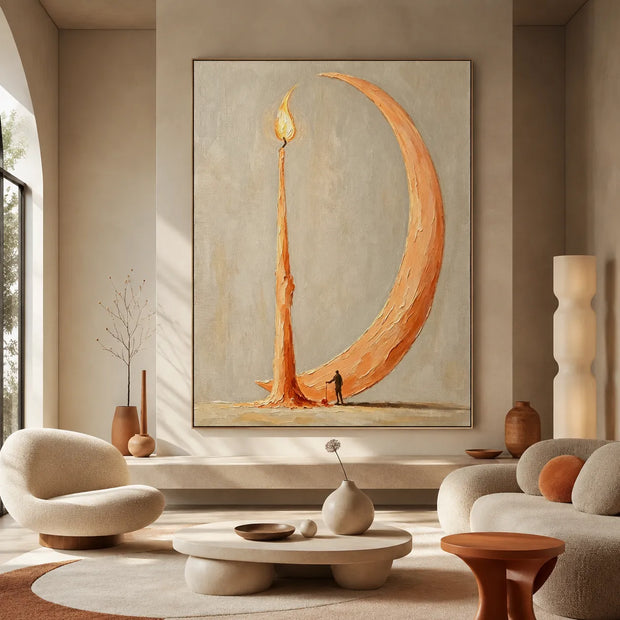 Crescent Candle Dream
