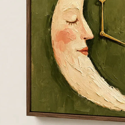 Crescent Moon Clock