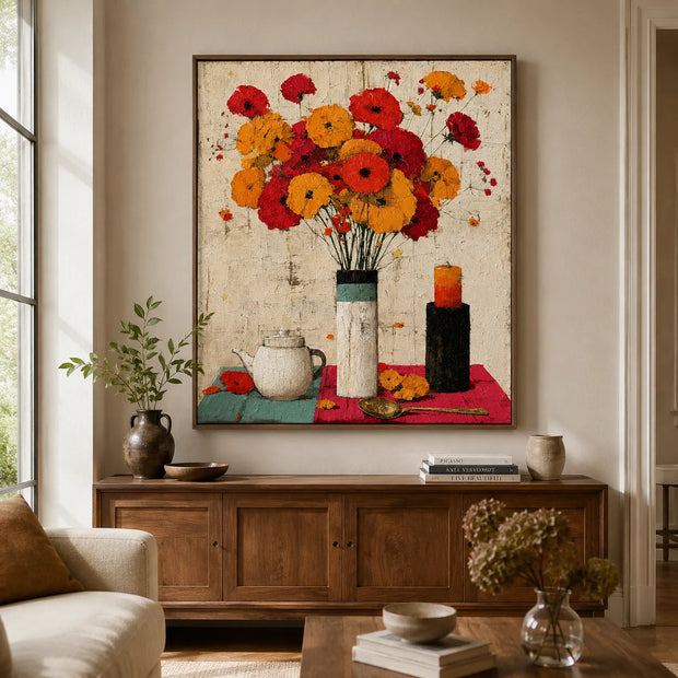 Poppy Candle