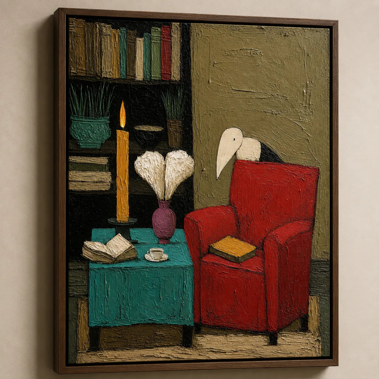 Red Reading Chair