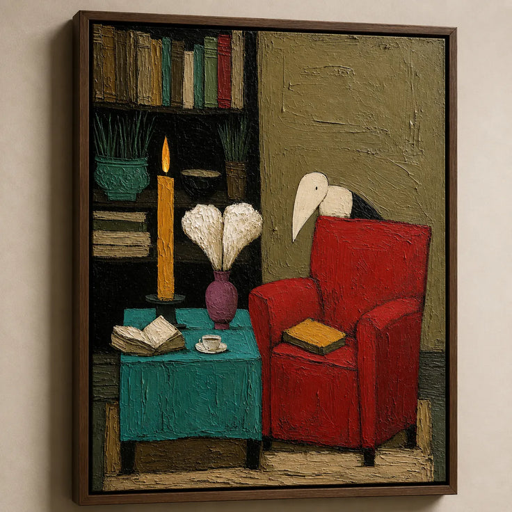 Red Reading Chair