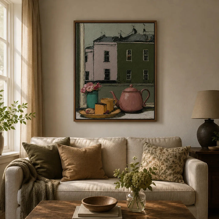 Window Tea Moment