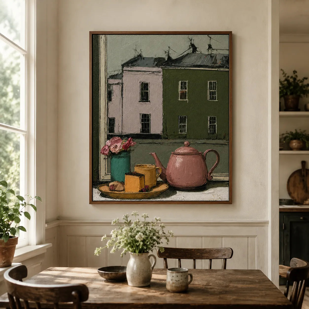 Window Tea Moment