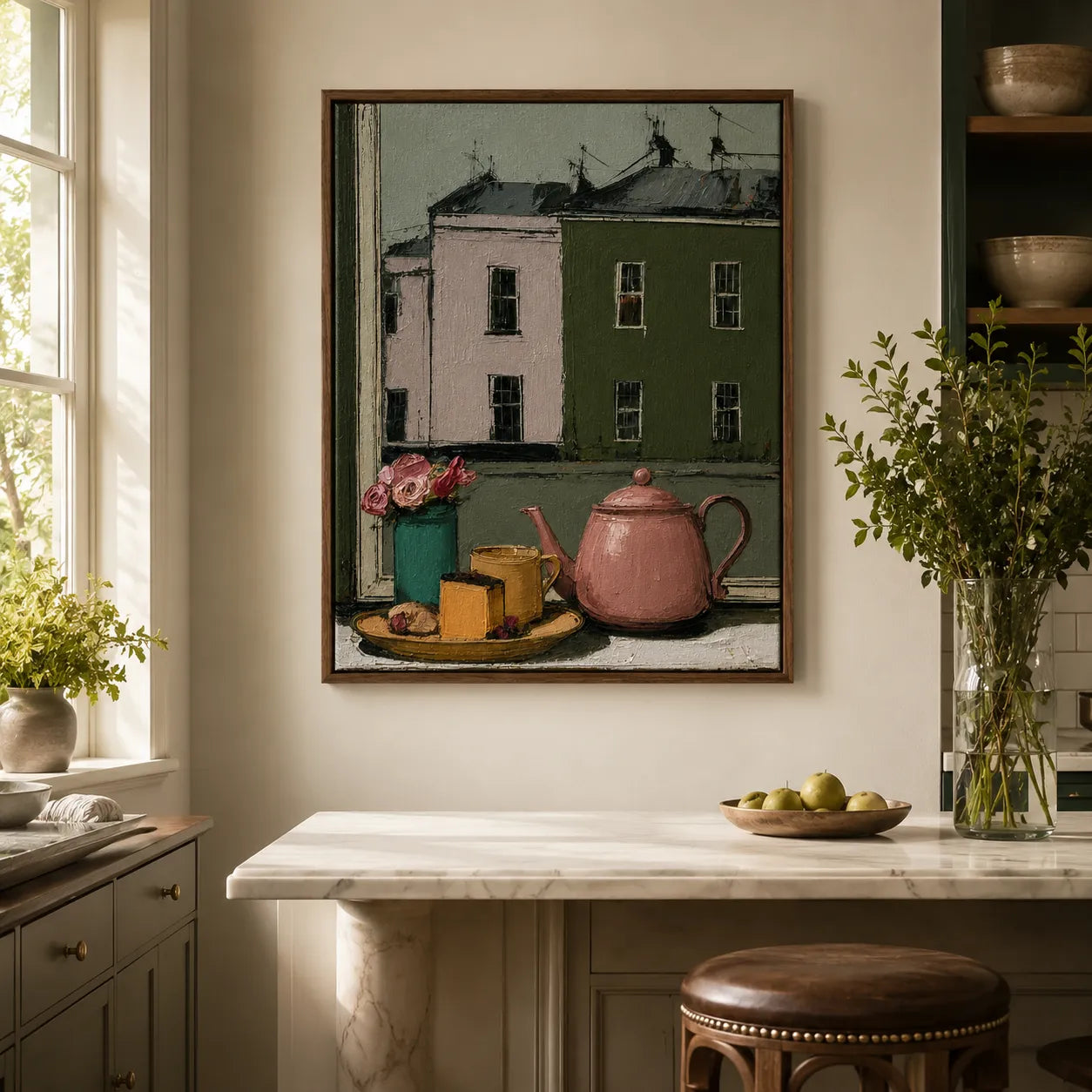 Window Tea Moment