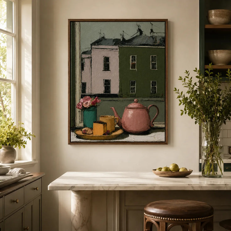 Window Tea Moment