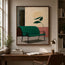 Teal Bench Rose