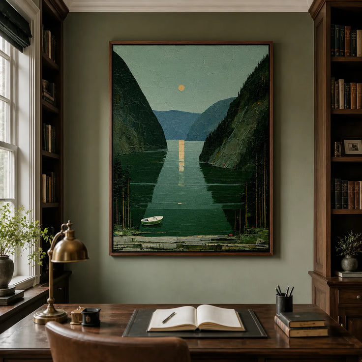 Moonlit Lake
