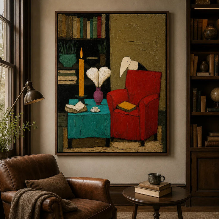Red Reading Chair
