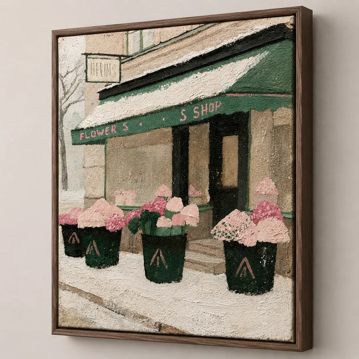 Snowy Flower Shop
