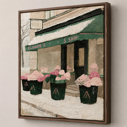 Snowy Flower Shop