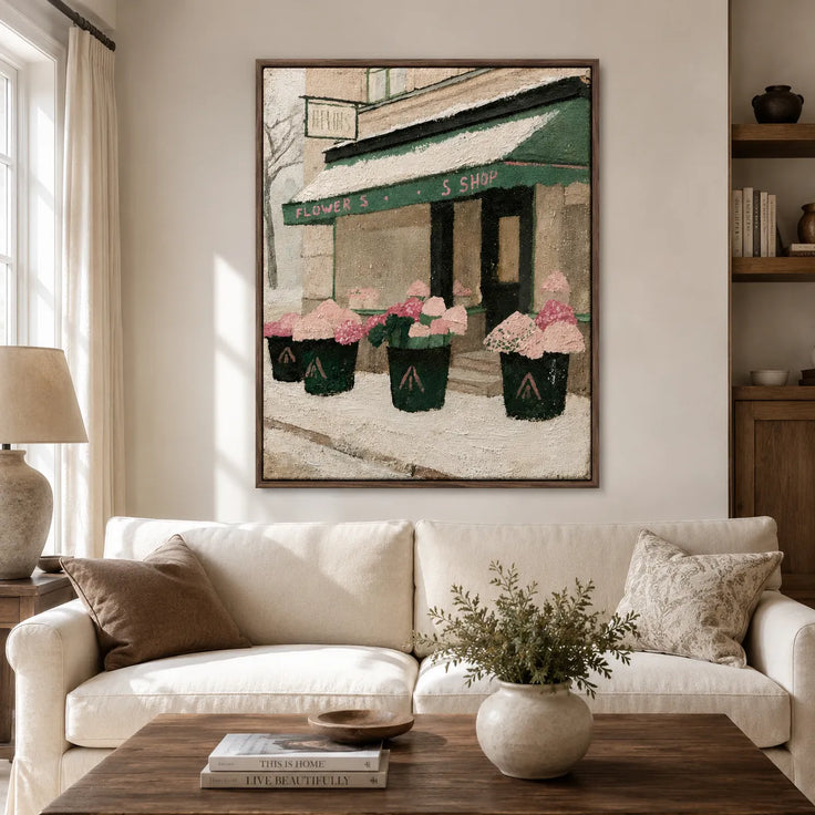 Snowy Flower Shop