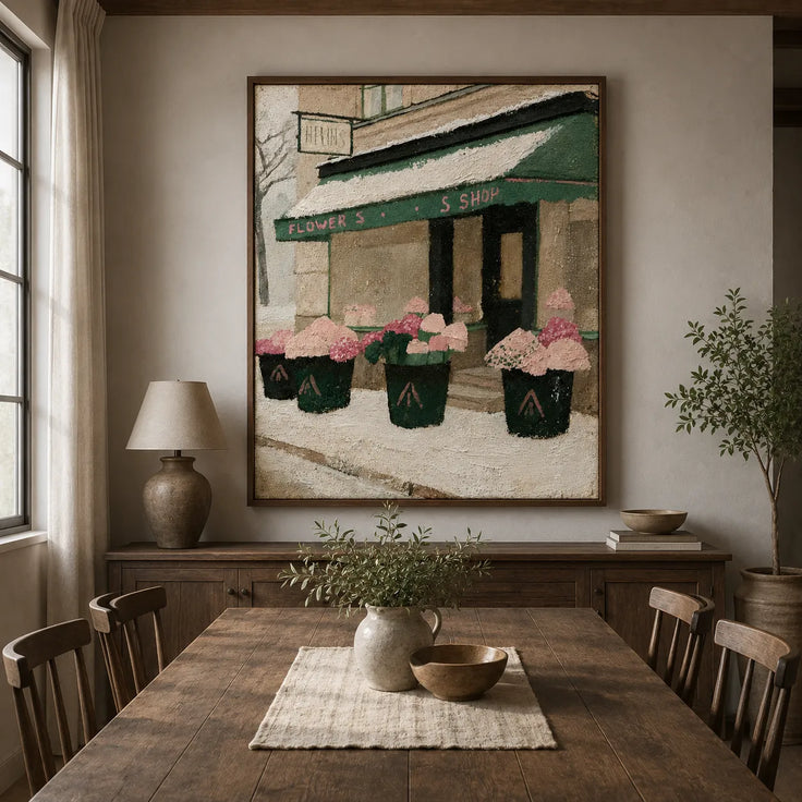 Snowy Flower Shop