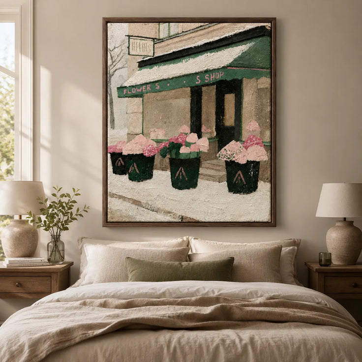 Snowy Flower Shop