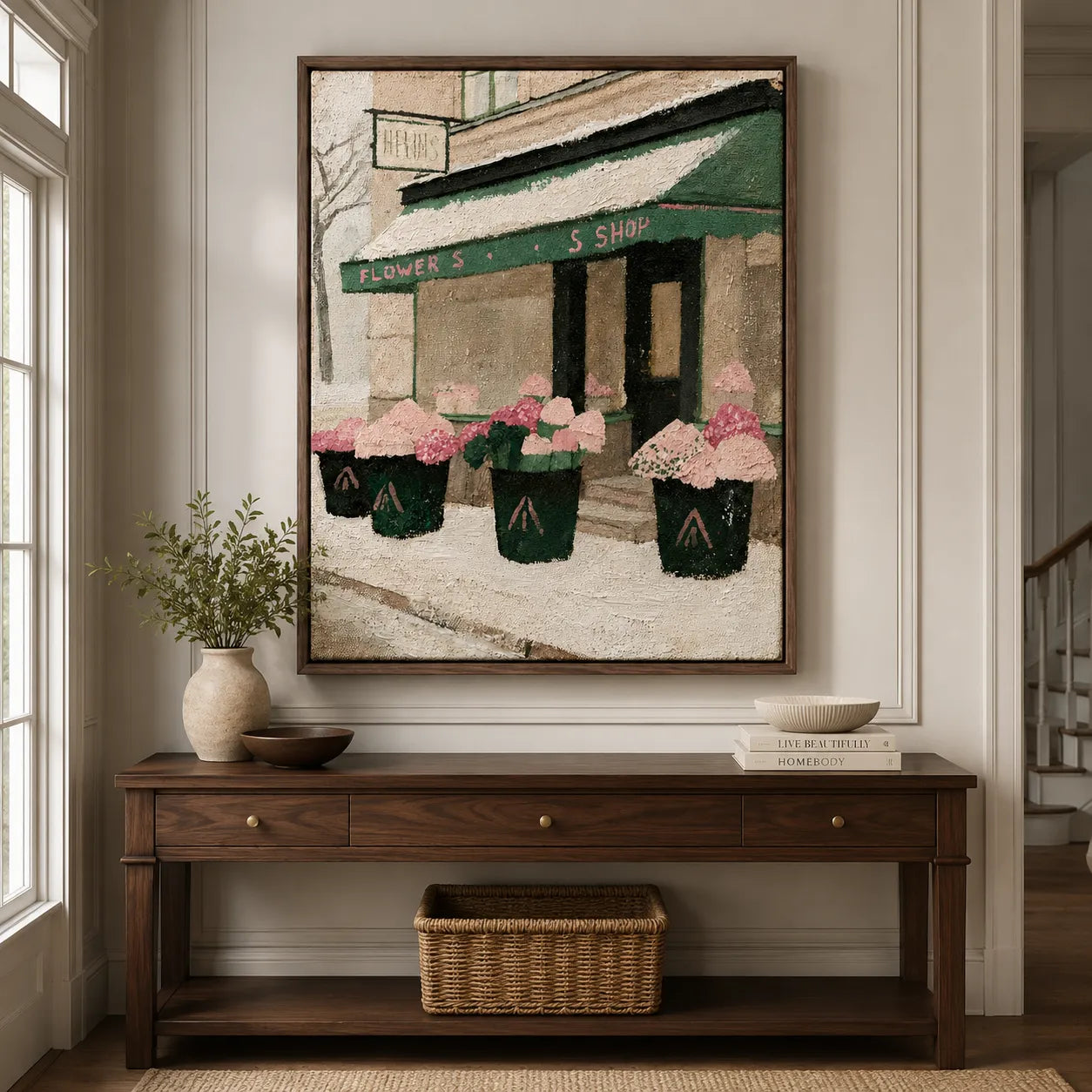Snowy Flower Shop