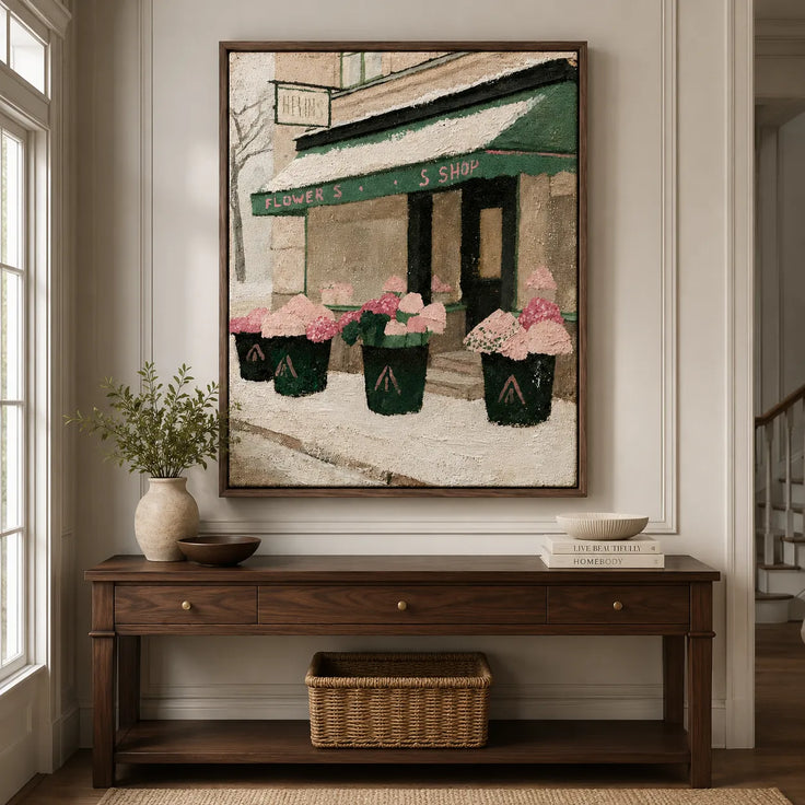Snowy Flower Shop
