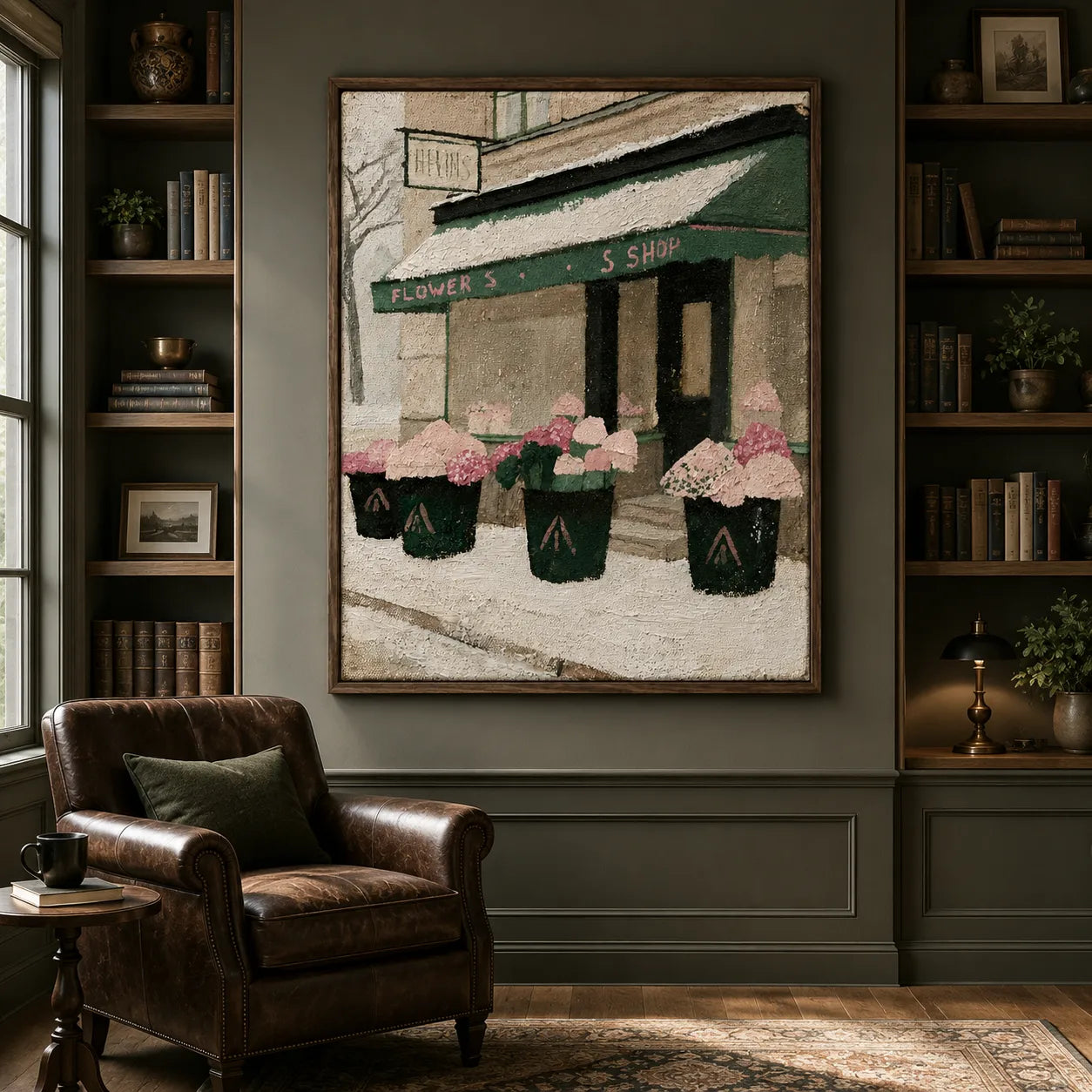 Snowy Flower Shop