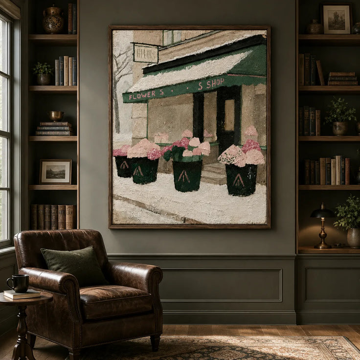 Snowy Flower Shop