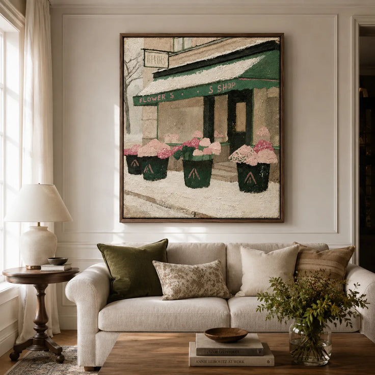 Snowy Flower Shop